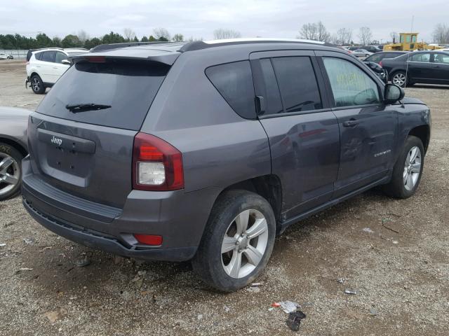 1C4NJCBB9ED826249 - 2014 JEEP COMPASS SP GRAY photo 4