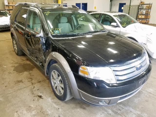 1FMDK02W98GA38080 - 2008 FORD TAURUS X S BLACK photo 1