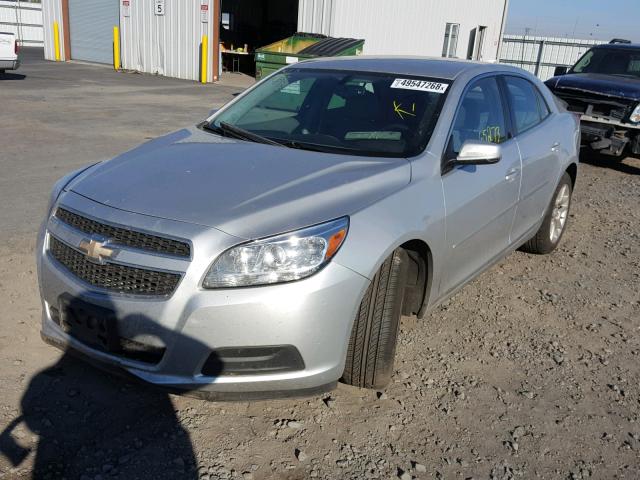 1G11C5SA3DF338776 - 2013 CHEVROLET MALIBU 1LT SILVER photo 2