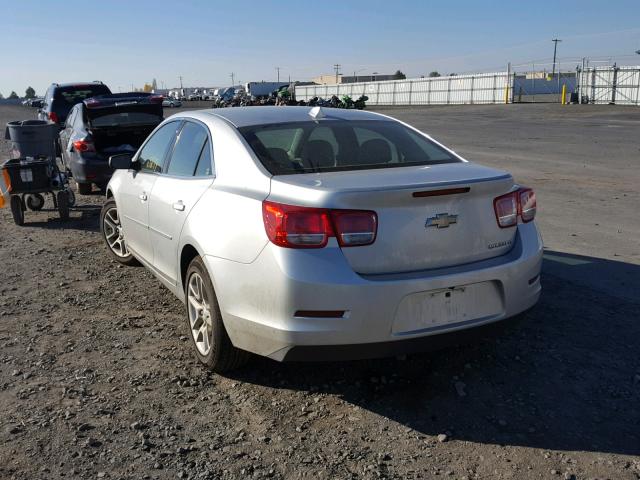1G11C5SA3DF338776 - 2013 CHEVROLET MALIBU 1LT SILVER photo 3