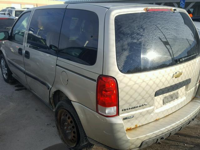 1GNDU23WX8D172713 - 2008 CHEVROLET UPLANDER L 米色 照片 3