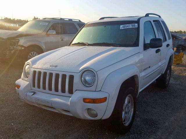 1J8GL58K82W357797 - 2002 JEEP LIBERTY LI WHITE photo 2