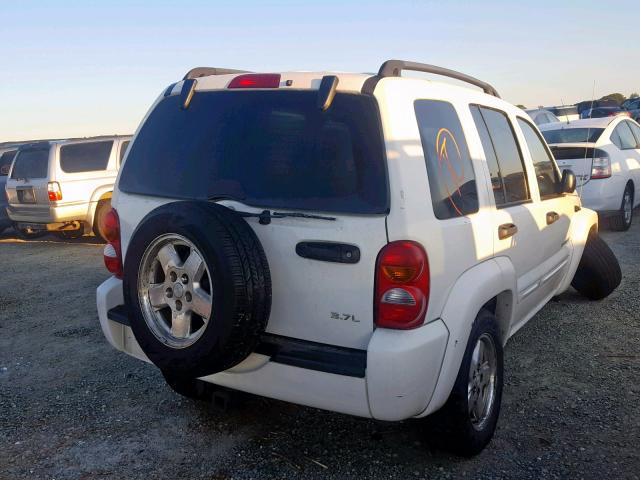 1J8GL58K82W357797 - 2002 JEEP LIBERTY LI WHITE photo 4