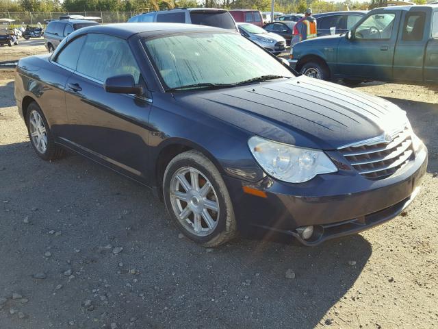 1C3LC55R78N639603 - 2008 CHRYSLER SEBRING TO BLUE photo 1