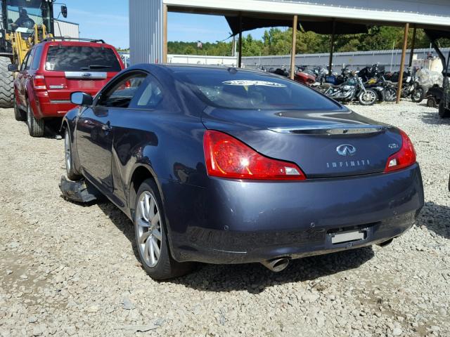 JN1CV6EL5BM262518 - 2011 INFINITI G37 CHARCOAL photo 3