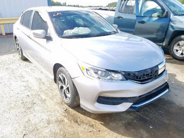 1HGCR2F37GA148622 - 2016 HONDA ACCORD LX SILVER photo 1