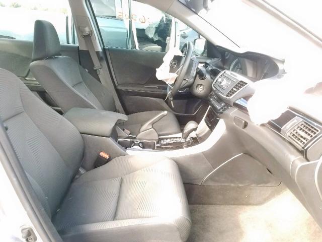 1HGCR2F37GA148622 - 2016 HONDA ACCORD LX SILVER photo 5