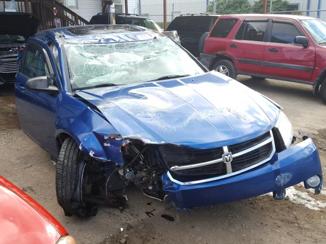 1B3LC56B19N503788 - 2009 DODGE AVENGER SX BLUE photo 1