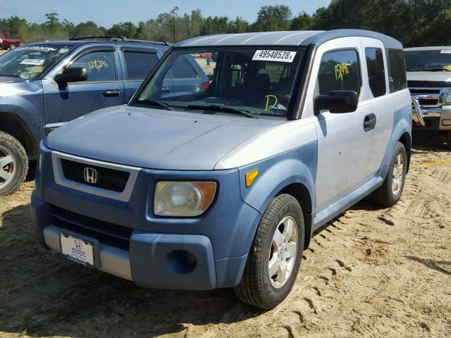 5J6YH28645L012992 - 2005 HONDA ELEMENT EX SILVER photo 2