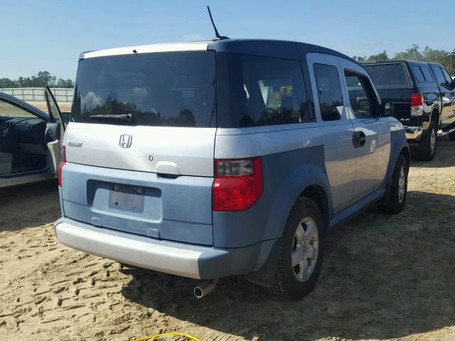 5J6YH28645L012992 - 2005 HONDA ELEMENT EX SILVER photo 4