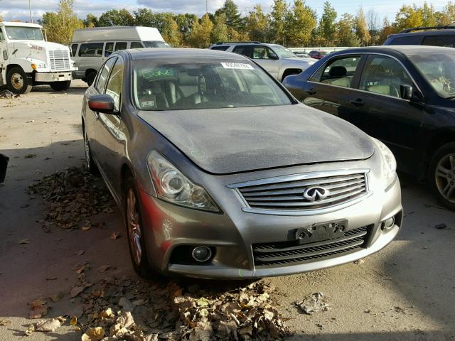 JN1CV6AR4BM405579 - 2011 INFINITI G37 GRAY photo 1