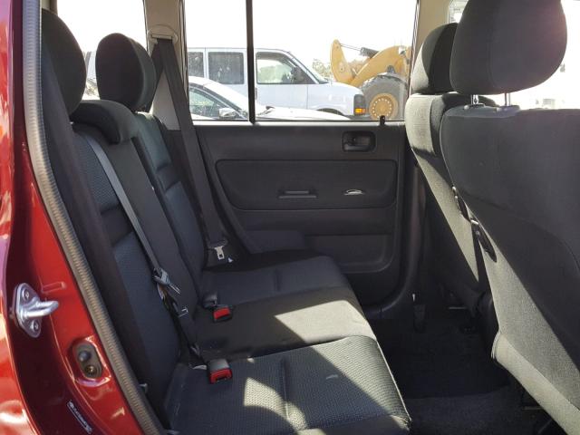 JTLKT324664074675 - 2006 TOYOTA SCION XB Қызыл фото 6