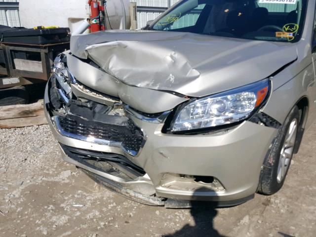 1G11C5SLXFF106440 - 2015 CHEVROLET MALIBU 1LT GOLD photo 9