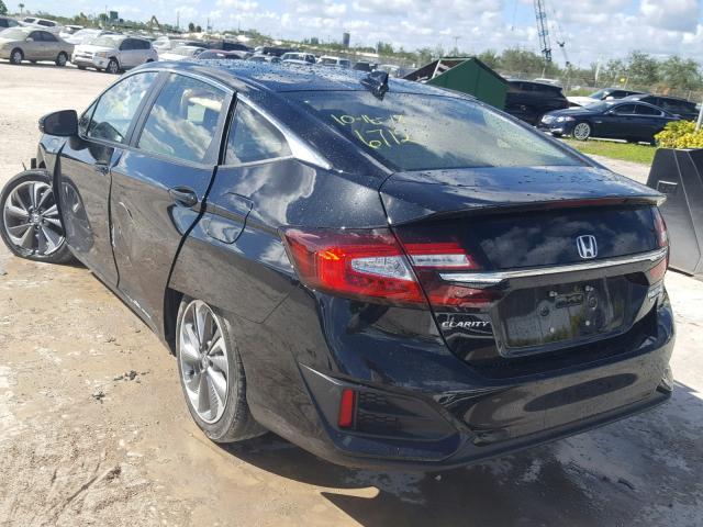 JHMZC5F33JC006712 - 2018 HONDA CLARITY TO BLACK photo 3