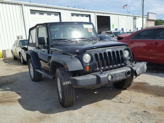 1J4FA24168L547140 - 2008 JEEP WRANGLER X BLACK photo 1