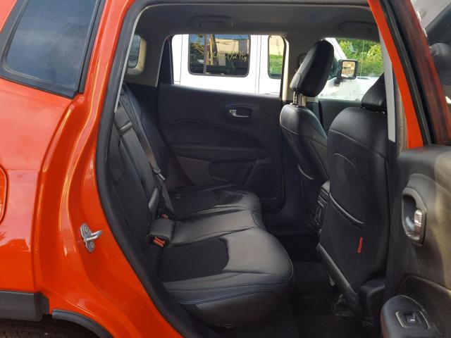 3C4NJDDB7JT493069 - 2018 JEEP COMPASS TR ORANGE photo 6