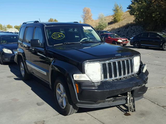 1J8GN58K98W122540 - 2008 JEEP LIBERTY LI BLACK photo 1