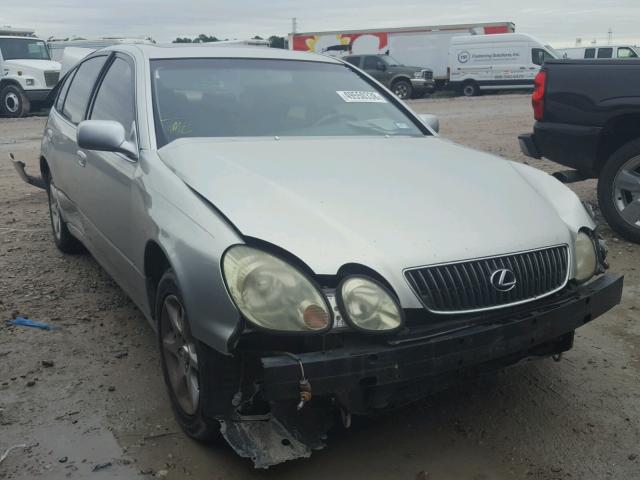 JT8BD69S140199598 - 2004 LEXUS GS 300 SILVER photo 1