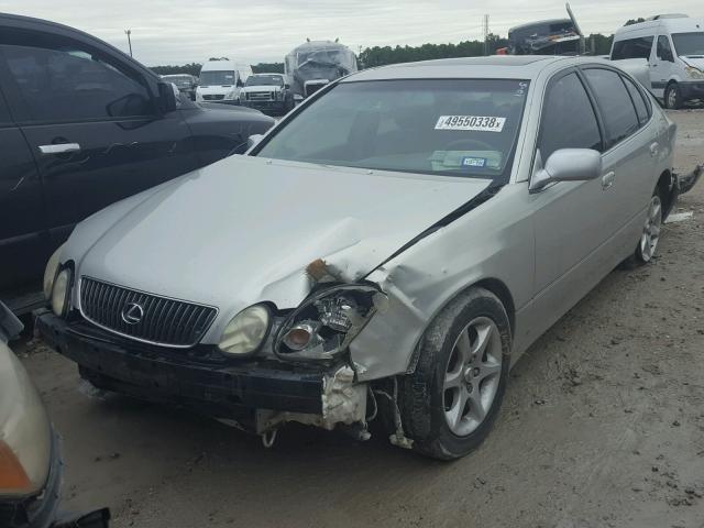 JT8BD69S140199598 - 2004 LEXUS GS 300 SILVER photo 2