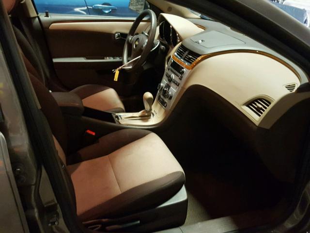 1G1ZC5EB0AF302496 - 2010 CHEVROLET MALIBU 1LT BROWN photo 5
