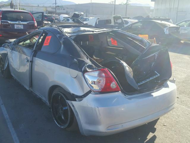 JTKDE177850051614 - 2005 TOYOTA SCION TC ვერცხლისფერი ფოტო 10