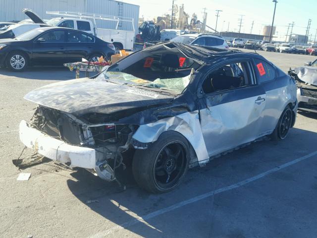 JTKDE177850051614 - 2005 TOYOTA SCION TC ვერცხლისფერი ფოტო 2