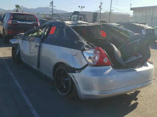 JTKDE177850051614 - 2005 TOYOTA SCION TC ვერცხლისფერი ფოტო 3