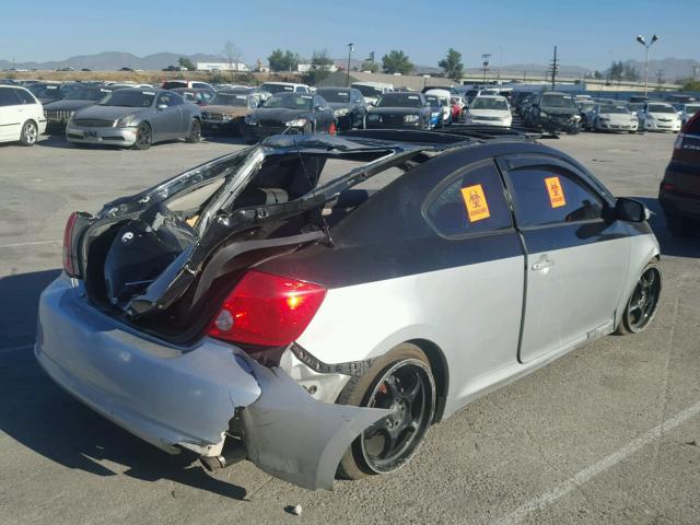 JTKDE177850051614 - 2005 TOYOTA SCION TC ვერცხლისფერი ფოტო 4