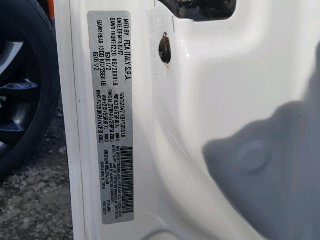 ZFBERFAB8J6K42549 - 2018 RAM PROMASTER 白色 照片 10