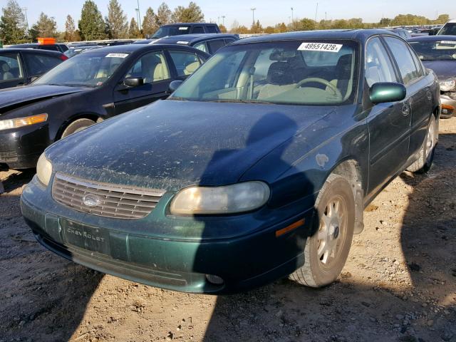 1G1NE52M6X6136766 - 1999 CHEVROLET MALIBU LS 绿色 照片 2
