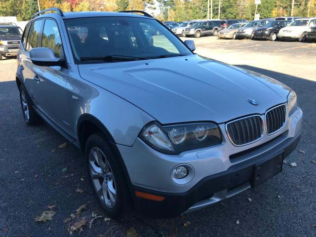 WBXPC9C40AWJ34758 - 2010 BMW X3 XDRIVE3 SILVER photo 1