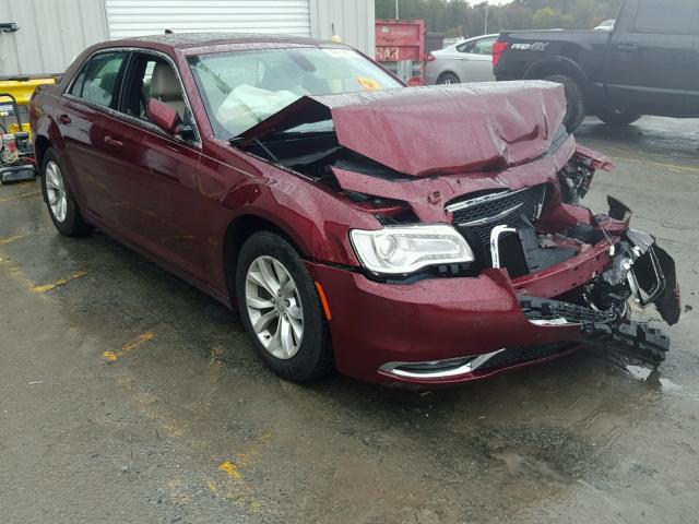 2C3CCAAG5GH212442 - 2016 CHRYSLER 300 LIMITE BURGUNDY photo 1