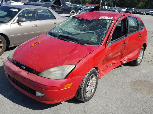 3FAFP37363R188864 - 2003 FORD FOCUS ZX5 RED photo 2