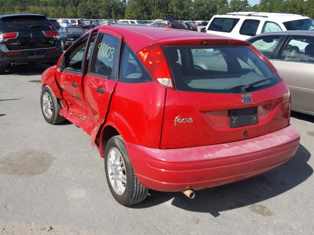 3FAFP37363R188864 - 2003 FORD FOCUS ZX5 RED photo 3