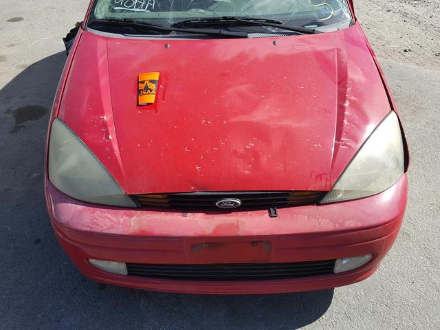 3FAFP37363R188864 - 2003 FORD FOCUS ZX5 RED photo 7