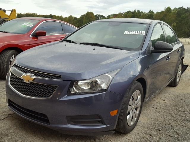 1G1PA5SH7E7146060 - 2014 CHEVROLET CRUZE LS BLUE photo 2