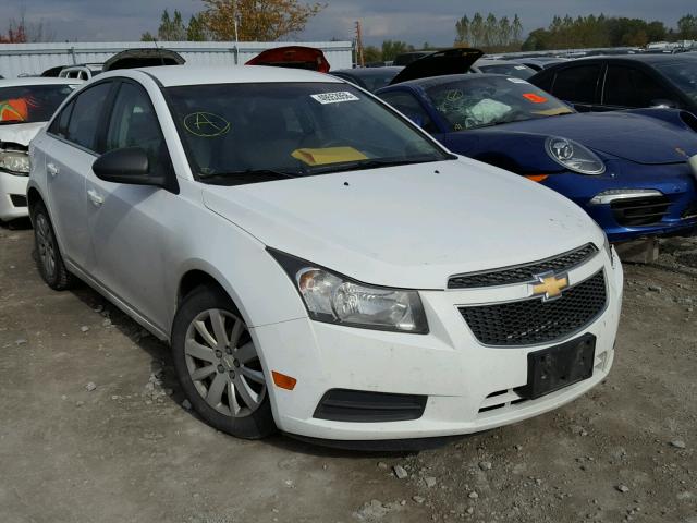 1G1PA5SH2B7182959 - 2011 CHEVROLET CRUZE LS WHITE photo 1