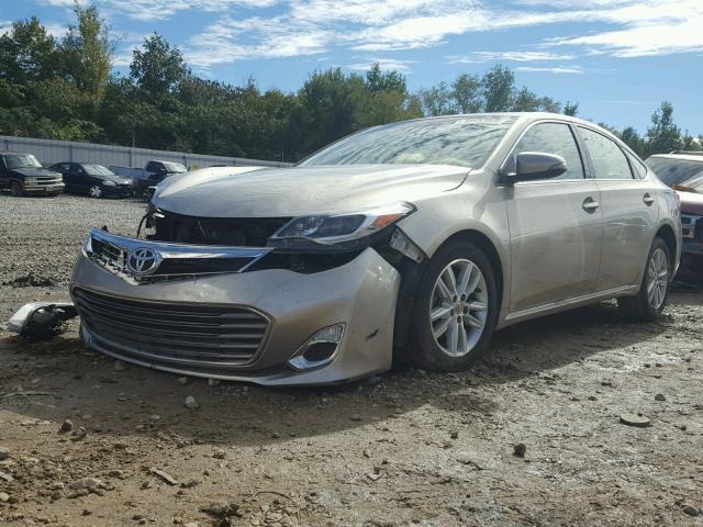 4T1BK1EB3EU114315 - 2014 TOYOTA AVALON BAS BEIGE photo 2