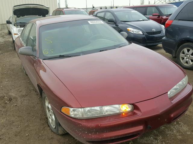 1G3WH52H11F203707 - 2001 OLDSMOBILE INTRIGUE G RED photo 1