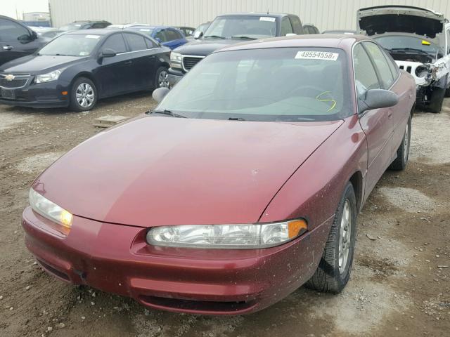 1G3WH52H11F203707 - 2001 OLDSMOBILE INTRIGUE G RED photo 2