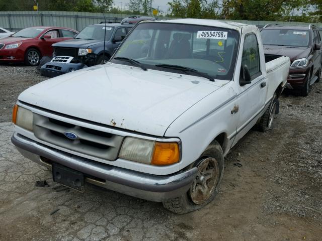 1FTCR10A3TUD60765 - 1996 FORD RANGER WHITE photo 2