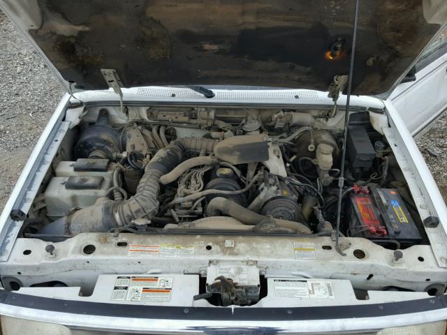 1FTCR10A3TUD60765 - 1996 FORD RANGER WHITE photo 7