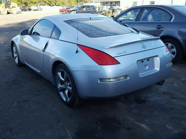 JN1AZ34D86M303282 - 2006 NISSAN 350Z COUPE SILVER photo 3