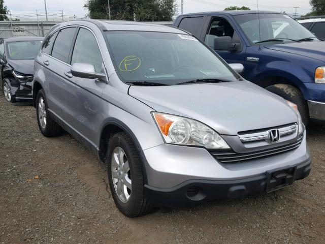 JHLRE38737C038216 - 2007 HONDA CR-V EXL SILVER photo 1