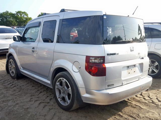 5J6YH18908L004493 - 2008 HONDA ELEMENT SC SILVER photo 3