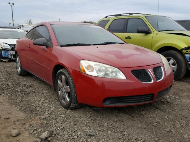 1G2ZH178064231018 - 2006 PONTIAC G6 GT RED photo 1