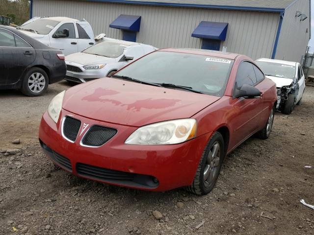 1G2ZH178064231018 - 2006 PONTIAC G6 GT RED photo 2