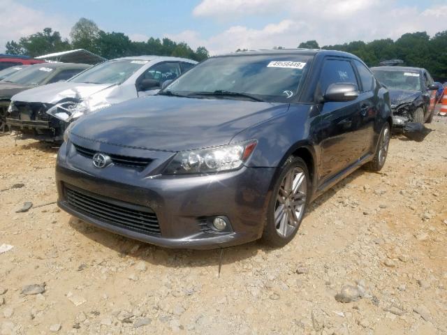 JTKJF5C79B3001568 - 2011 TOYOTA SCION TC ნაცრისფერი ფოტო 2