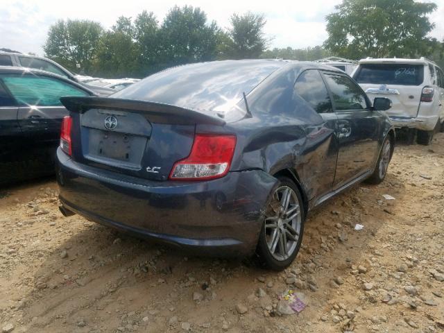 JTKJF5C79B3001568 - 2011 TOYOTA SCION TC ნაცრისფერი ფოტო 4