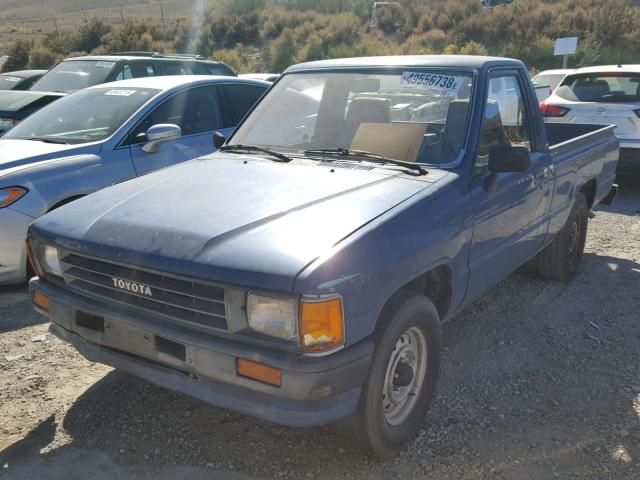 JT4RN50R5H0318602 - 1987 TOYOTA PICKUP 1/2 BLUE photo 2